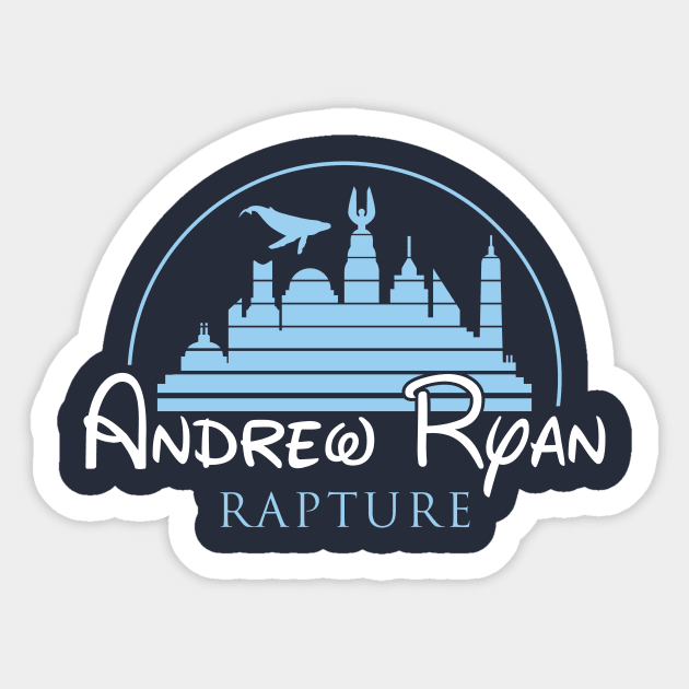 Andrew Ryan / Rapture Sticker by Woah_Jonny